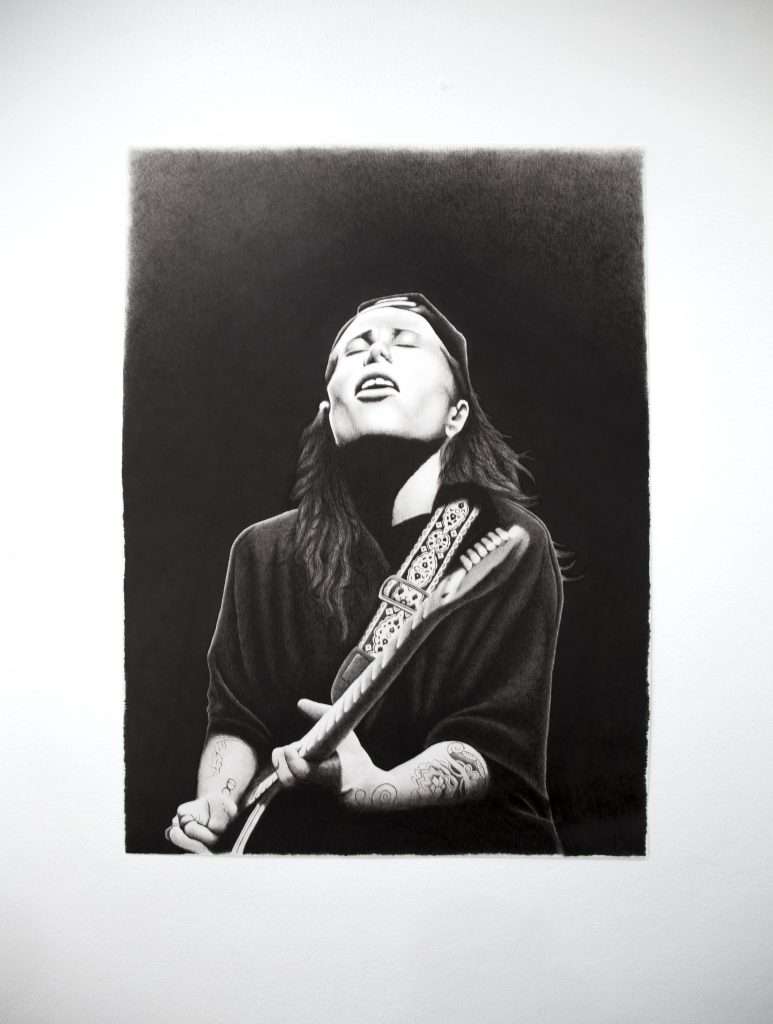Tash Sultana drawing