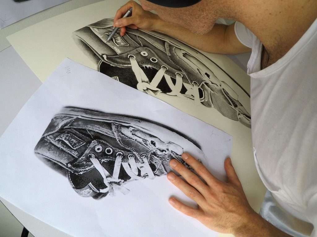 Vans Half Cab drawing