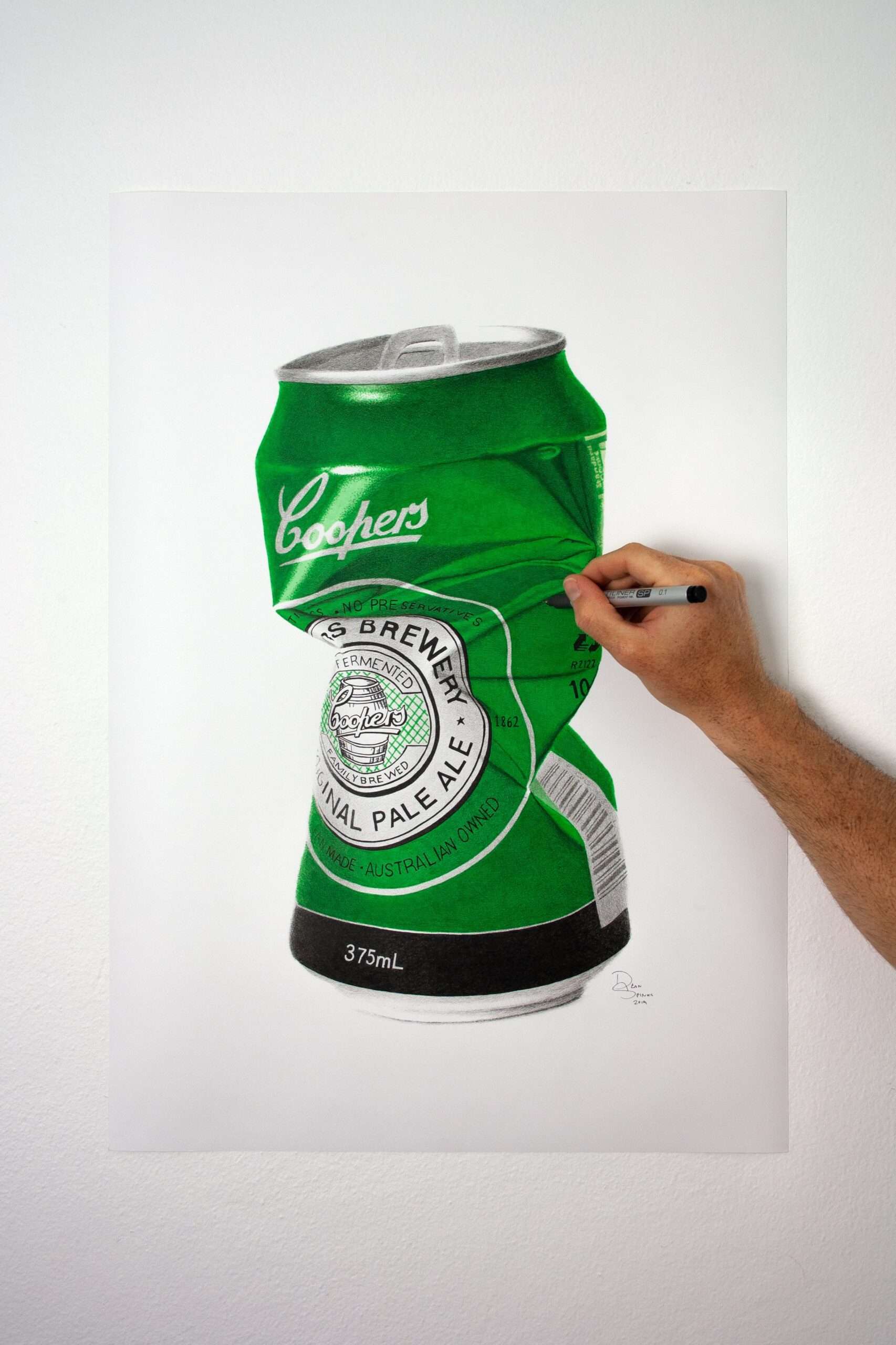Coopers Pale Ale Beer Can Art Print – Australian Beer Icon Artwork - Image 4