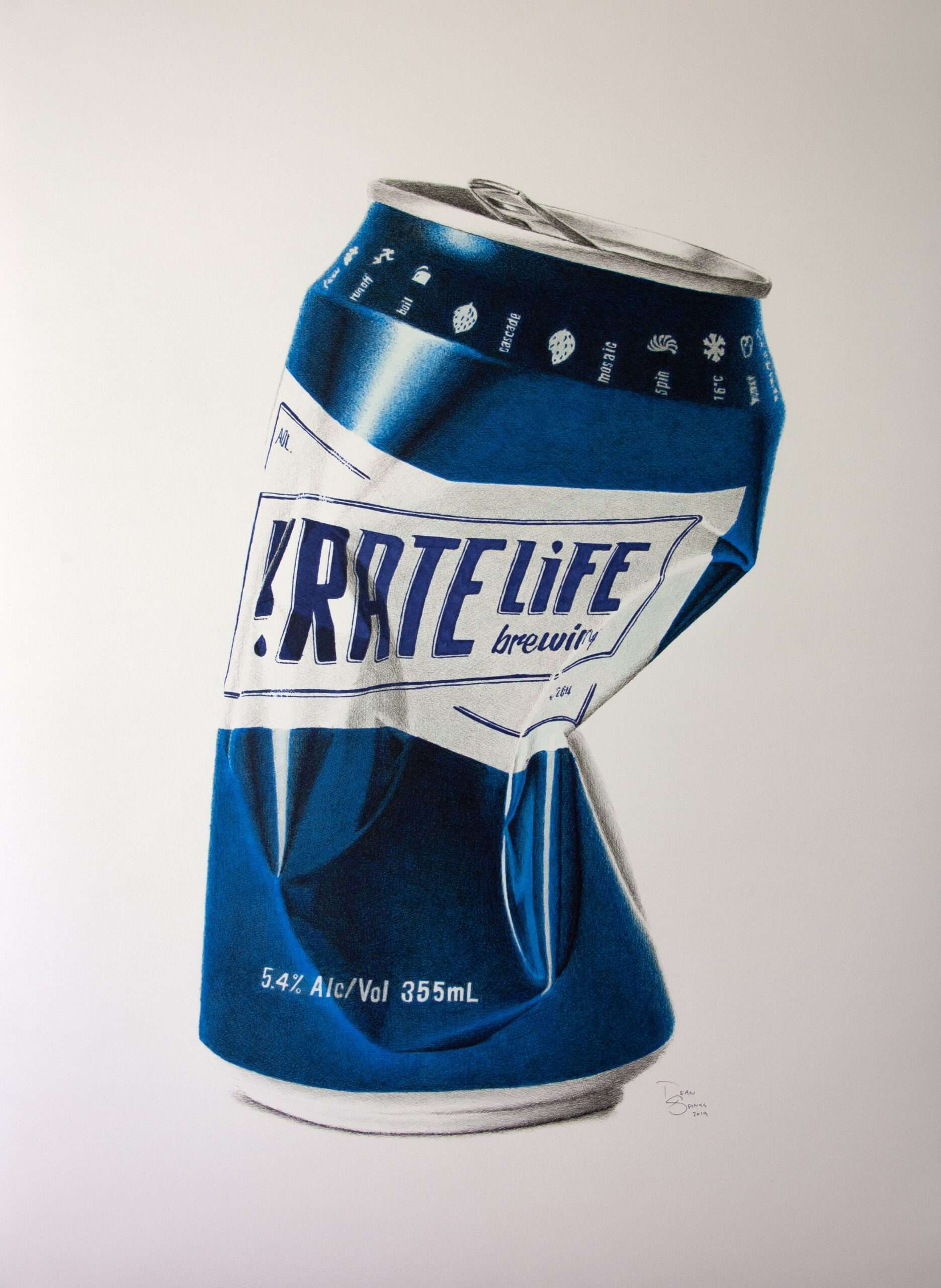 Pirate Life Tinnie | Original Artwork - Image 2