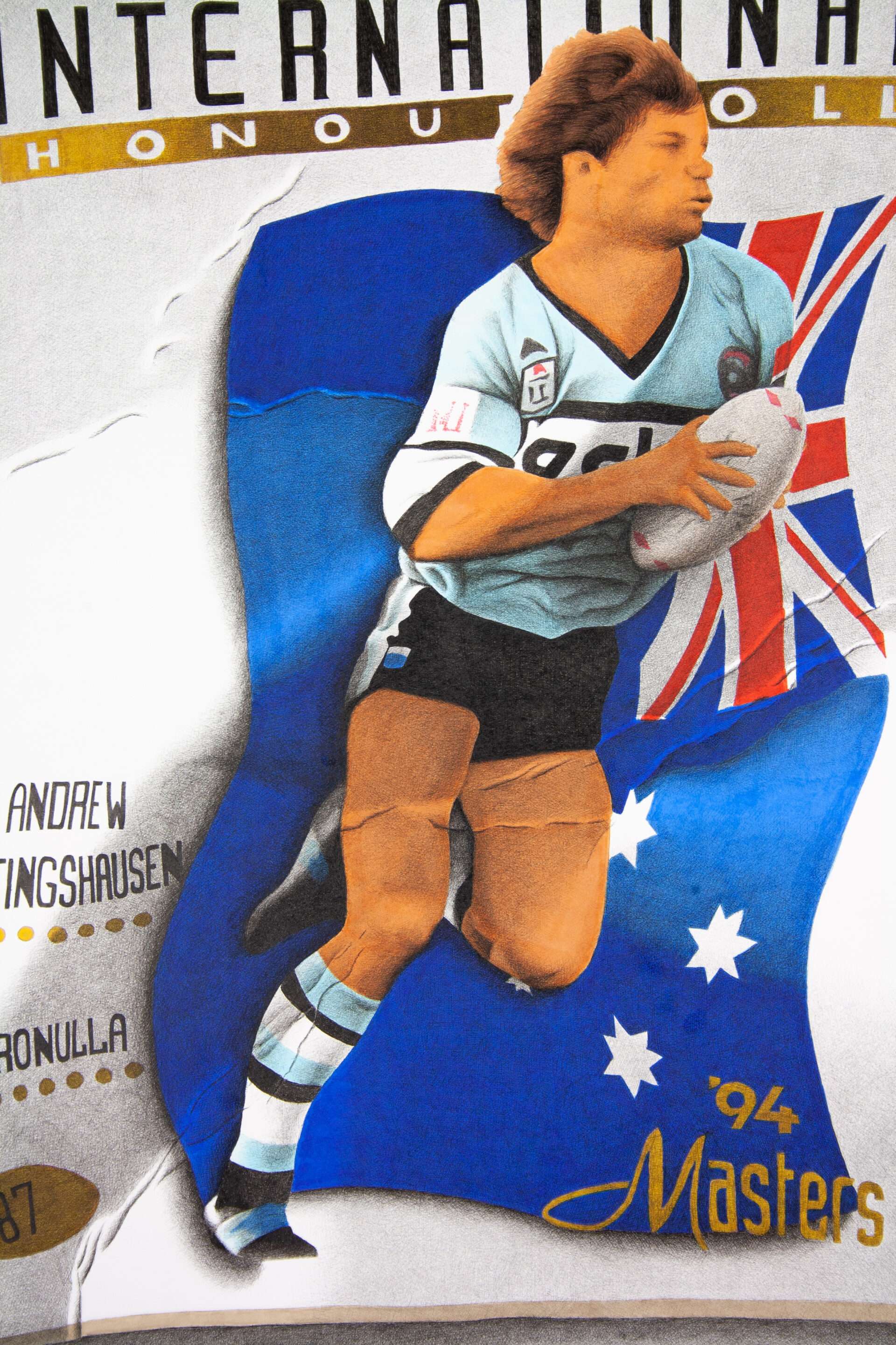 Andrew Ettingshausen Footy Card artwork