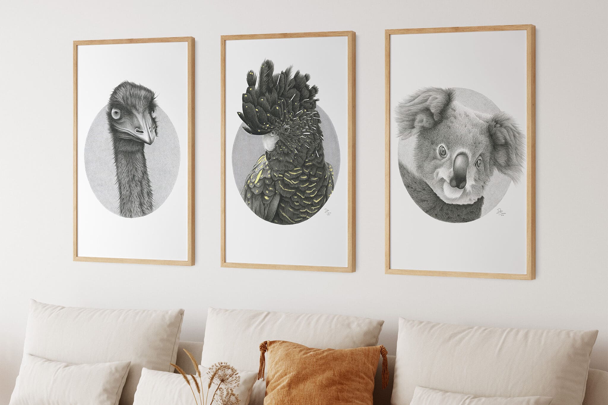 Australian natives artworks