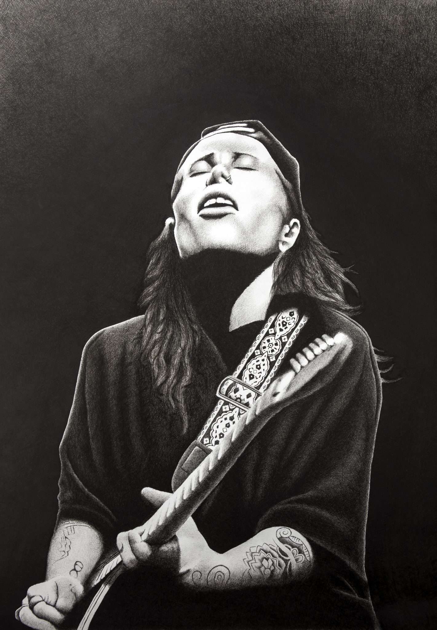 Tash Sultana drawing