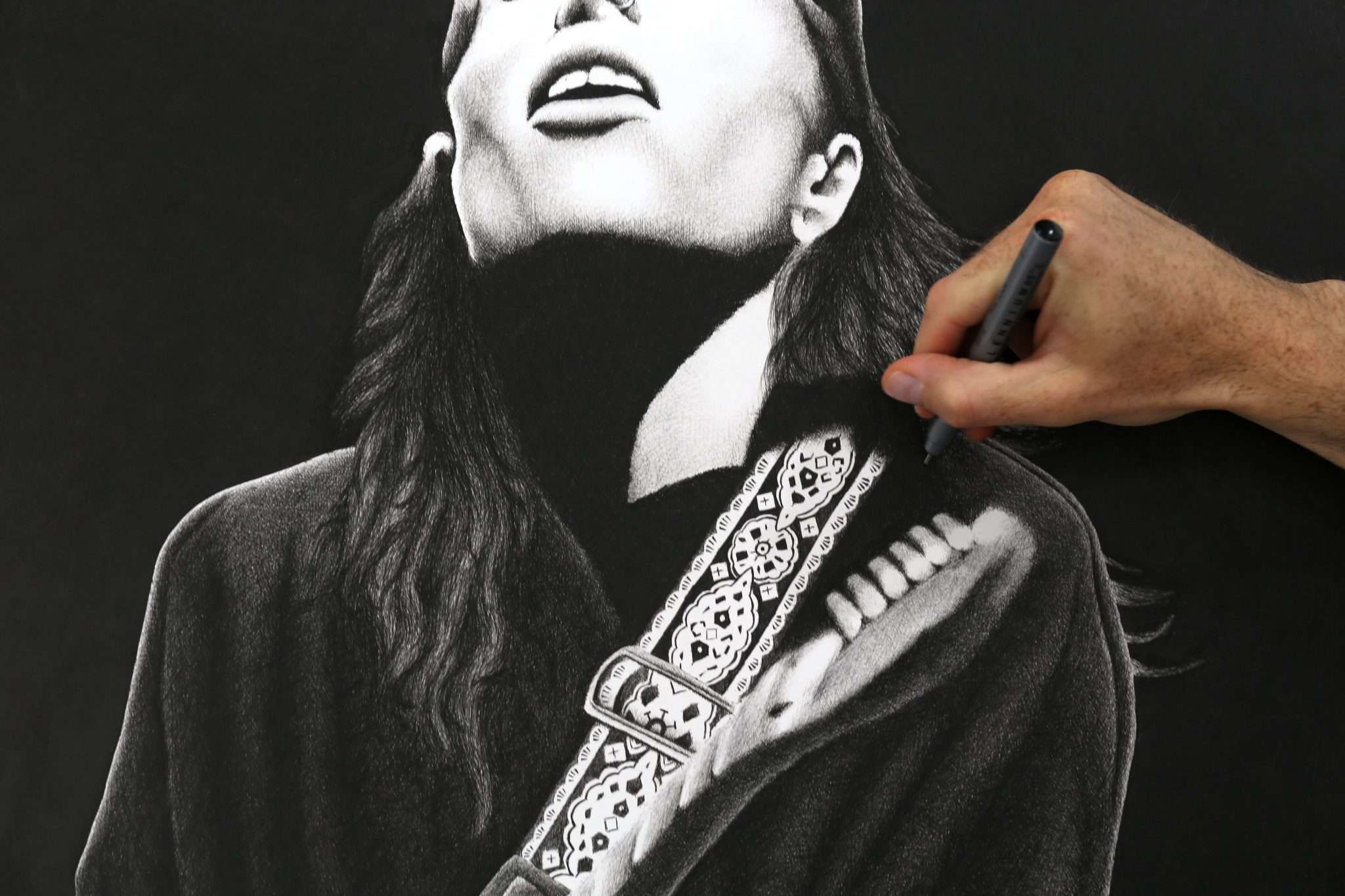 Tash Sultana Drawing