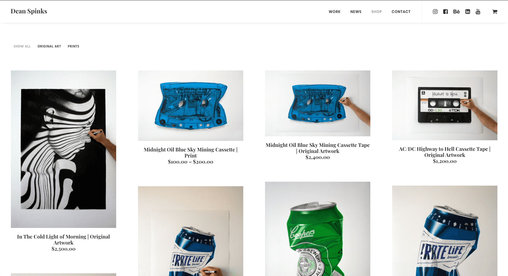 My online store is now live – shop now!