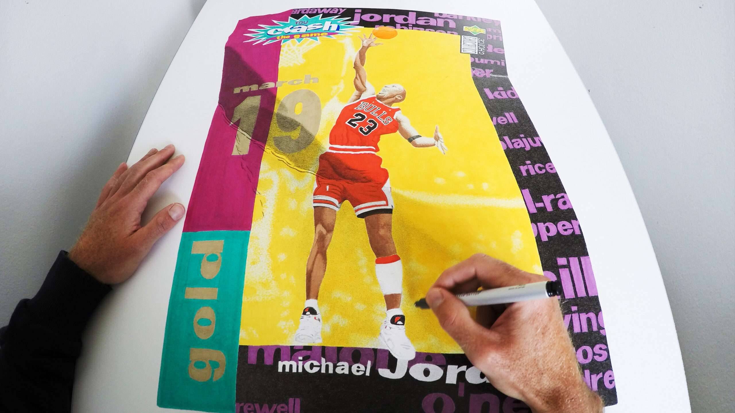 Michael Jordan Time Lapse & Art Prints