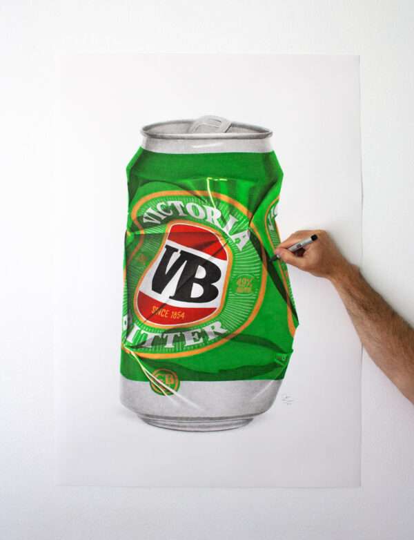 VB Beer Can | Original Artwork