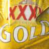 Close up of XXXX Beer Can artwork