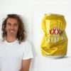 XXXX Beer Can artwork with Artist Dean Spinks