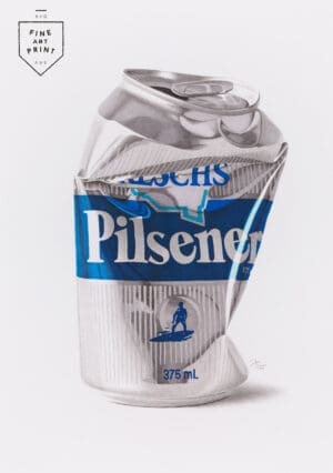 Reschs Pilsener Beer Can | Print
